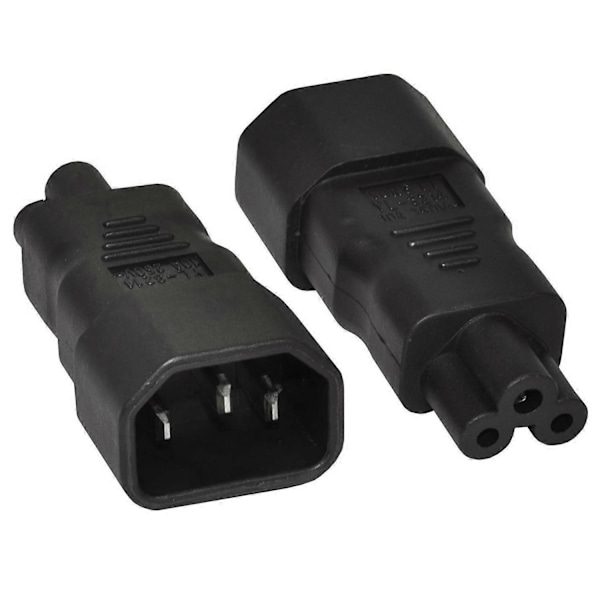 PDU UPS C14 - C5, IEC320 C13/C14 - C5/C6 Kettle Johto PC-kannettavan virtalähteen kaapeliadapteri