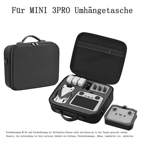 Mini 3 Pro Taske DJI Mini 3 Pro Tilbehør Vandtæt Hård Bæretaske