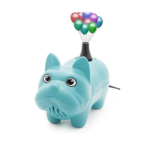 Elektrisk Ballongpump Bärbar Ballonguppblåsare Luftblåsare Girlangverktyg För Festdekoration EU-kontakt