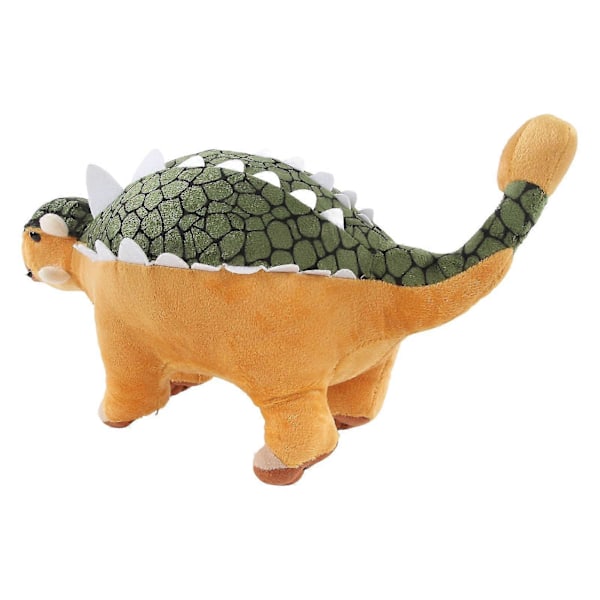 Simulert dinosaurdukke Tyrannosaurus rex plysjleketøy triceratops filledukke dinosaurpark gave Triceratops