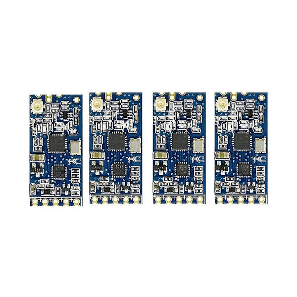 -12 433MHz Si4463 Trådlöst Seriellt Portmodul 1000m Ersätter Bluetooth Hc12 - 4 St-gj