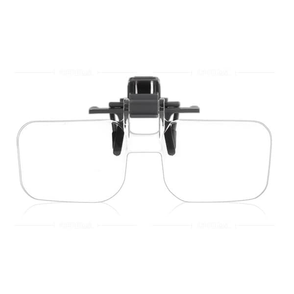 Clip-on forstørrelsesglas - 2X forstørrelse