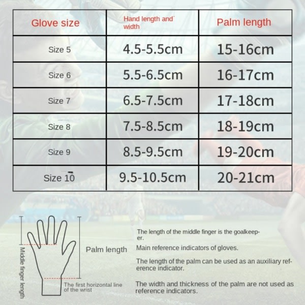 Målvaktshandskar för barn - Målvaktshandskar för barn red NO.5-NO.5