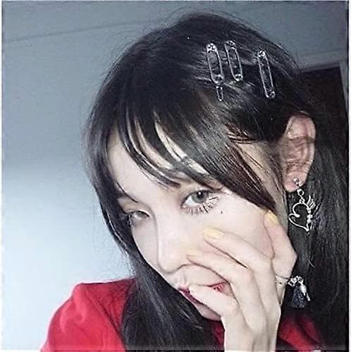 Gothic Hårnålsset - 12-pack Alternativa Håraccessoarer för Goth-stil