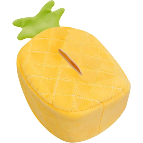 Ananas söpö pehmopaperilaatikon cover Koristeellinen hedelmäinen pehmopaperipidike Paperipidike lautasliinalaatikko