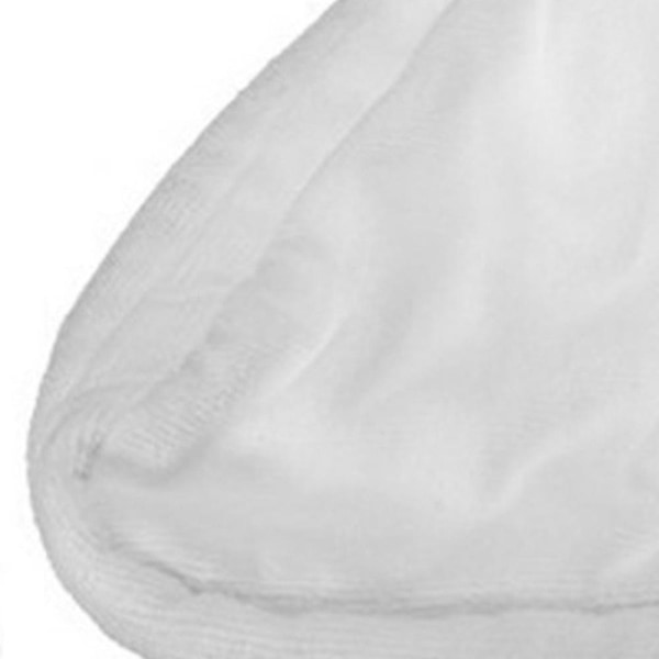 8 kpl Valkoinen mikrokuitupestävä uudelleenkäytettävä kangasvaihtotyynyn lattia moppiimuritarvikkeille