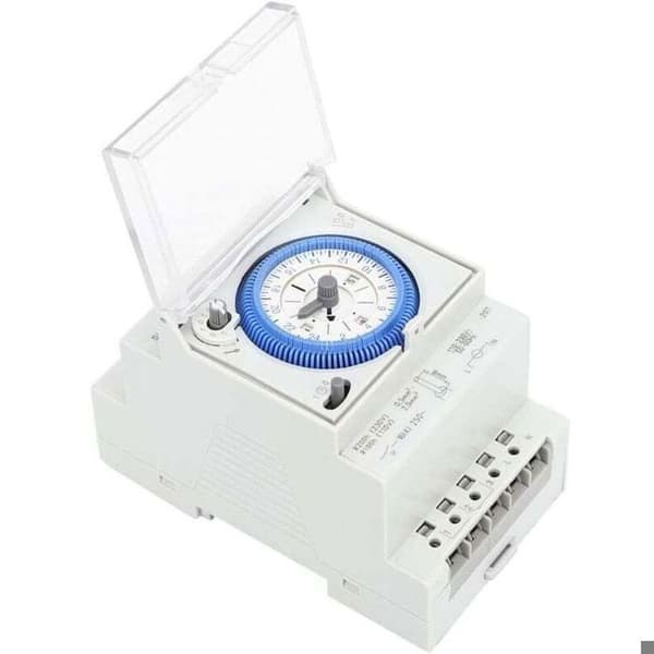 Programmerbar tidsbryter - LUSKYKA® - 24-timers programmering - 15-minutters minimumsinnstilling