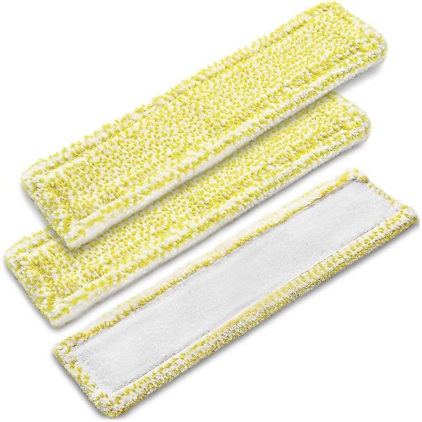 Fönsterdammsugare Ersättningsmikrofiber Swipping Mop Pads Kompatibel Med Karcher Wv2 Plus Wv5 Premium 3-pack