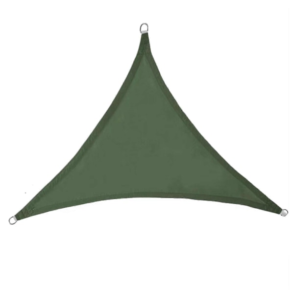 Bästsäljare - Delta Shelter Markis Solskyddstyg Baldakin Trädgård Hållbar Anti-UV Triangel UV-skydd Utomhus Solskydd Army green triangle
