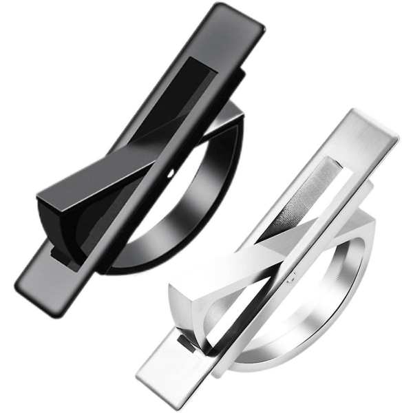 Inet handtag försänkt dörrhandtag 180 graders rotation Kraftig metallhandtag borstad, kökshandtag (silver) (1 st)