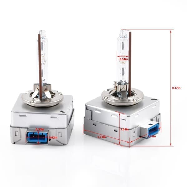 2X Xenonpærer D8S 5500K, 2-pak