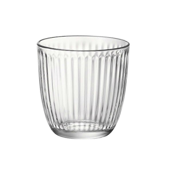 Lasit Bormioli Rocco Line Läpinäkyvä Lasi Kohokuviolla 290 ml 6 kpl