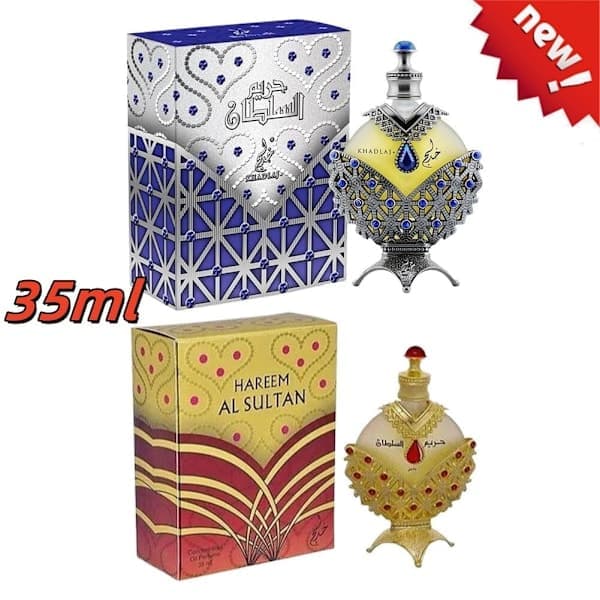 Khadlaj Hareem Al Sultan Gold Koncentrerad Oljeparfym 35 ml Dam Spray blue 1pcs