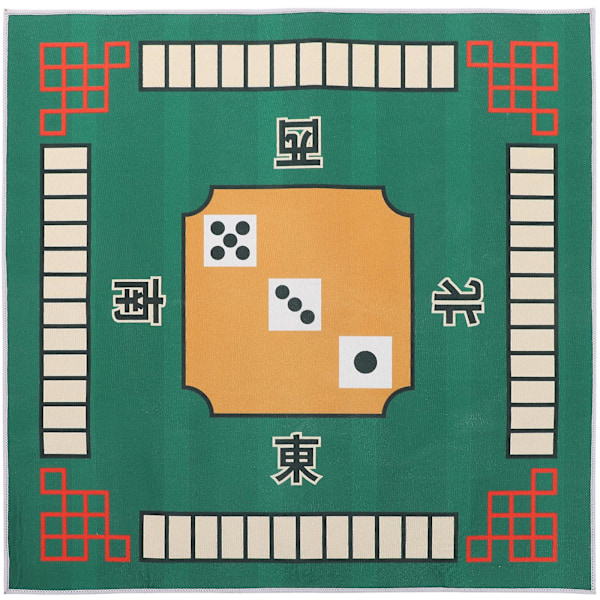 Desk Mat Carpet Table Mats Mahjong Table Cloth Gaming Tabletop Cover Mahjongg Accessories Dominos Slip Resistant Mat