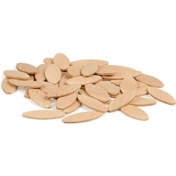 Bøgetræskiks – LUSKYKA® – Solid 10 mm – 100-styks sæt – Stabile samlinger – Til lameldyvler
