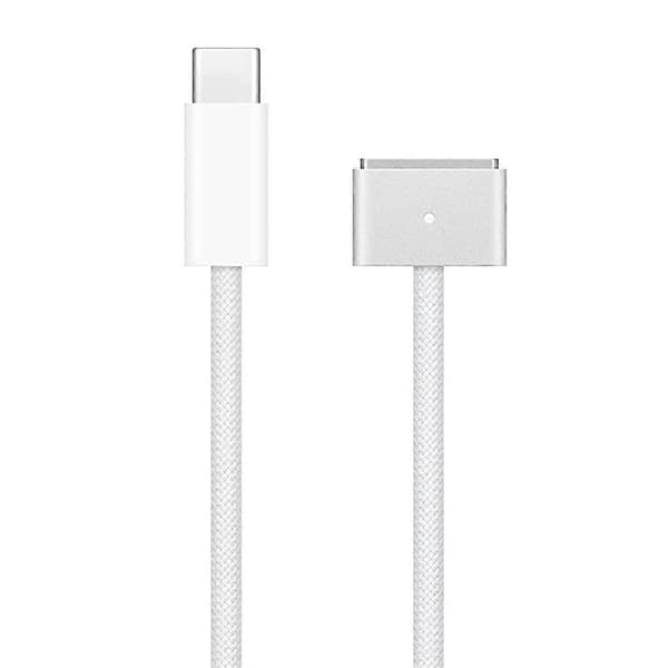 140 W:n tyypin C - MagSafe 3 -sovitinkaapeli Macbook Pro Air Silverille