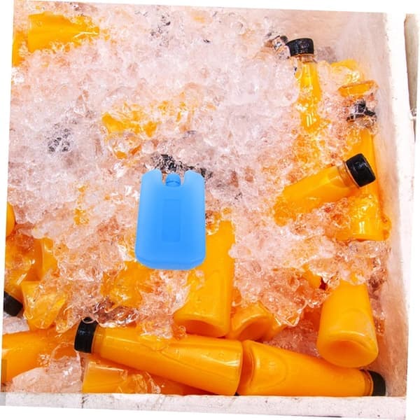 5-pak genanvendelige køleelementer til køletasker – Små fryserkøleelementer kølepuder