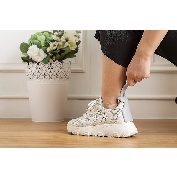 5 stk. Lazy Shoe Horn Helper, Lang Shoe Horn Til Alle Aldre Og Passer Til Alle Størrelser Sko, Bærbar Shoe Horn Sock Slider