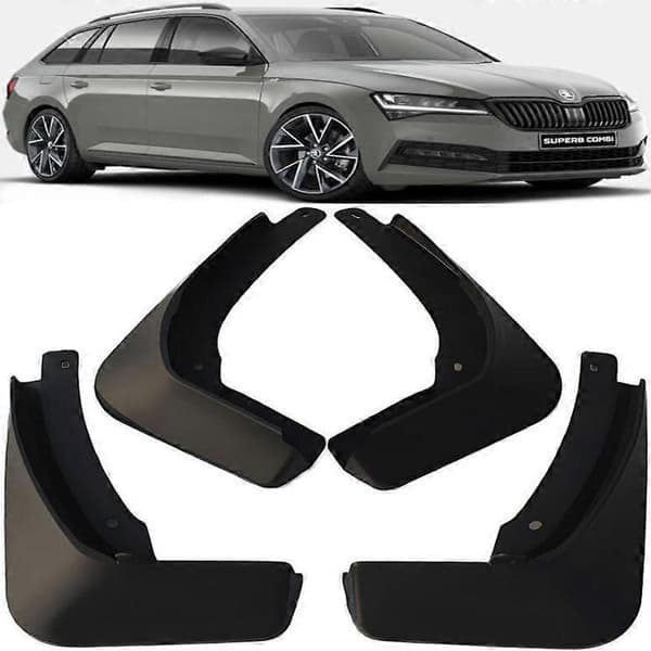 Original sprutskjerm foran og bak for 2015-2023 Skoda Superb Kombi