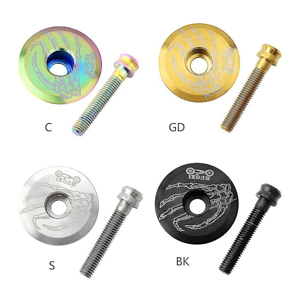Mtb Road Cykel Headset Top Cover Med Bolte, Cykel Headset Top Cover - Jnnjv