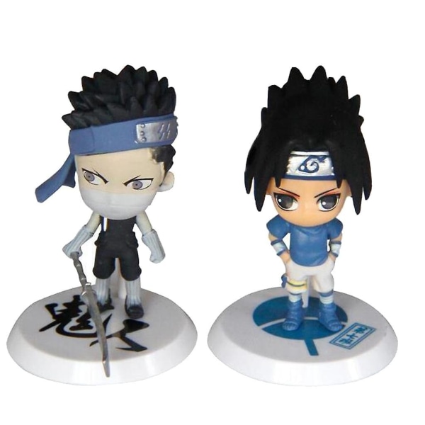 6 stk Naruto actionfigurer