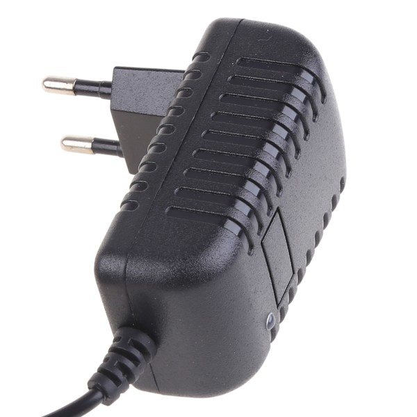12V 2A AC-omvandlaradapter för DC 5,5x2,1mm+4,0x1,7mm Strömförsörjning 1M