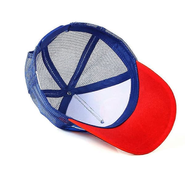 Spindelmannen Superhjälte Mesh Basebollkeps Justerbar Snapback Sommarhatt Barn B