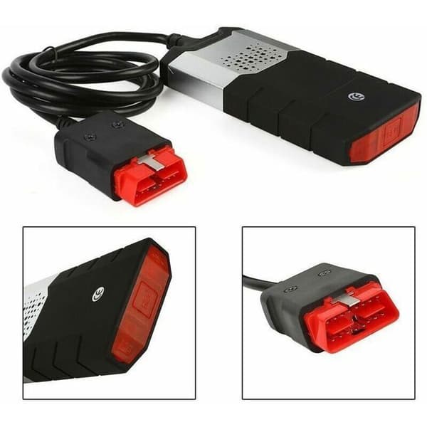 VCI VD DS150E CDP Pro til Delphi 2016.R0 med Bluetooth DS og Keygen OBD2 Diagnostisk Værktøj Aktivator Scanner Sort