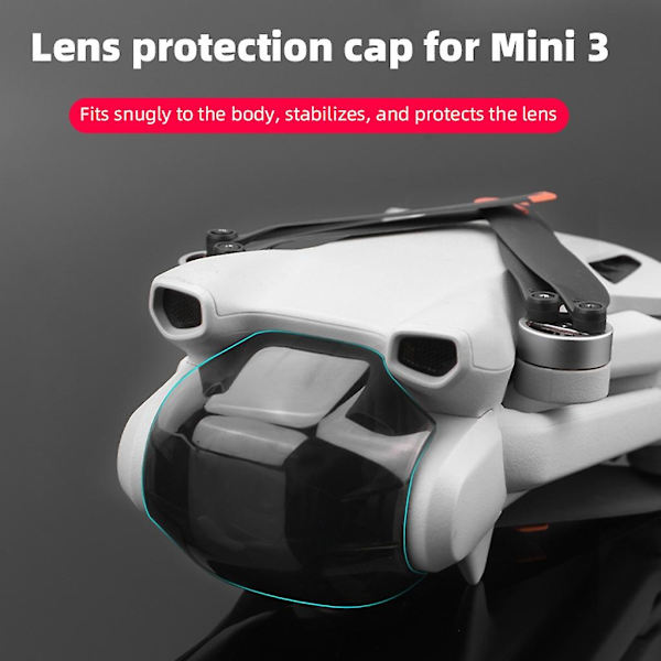 Gimbalbeskytter til Dji Mini 3 Pro Drone Rc Tilbehør Objektivdæksel Solskærm