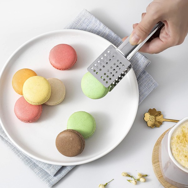 Royal Cuisine Tepåsepress i Rostfritt Stål, Tepåshållare Tepåstång Tepåssked Tepåssil Klämma för att Greppa Isbitar Tepåsar