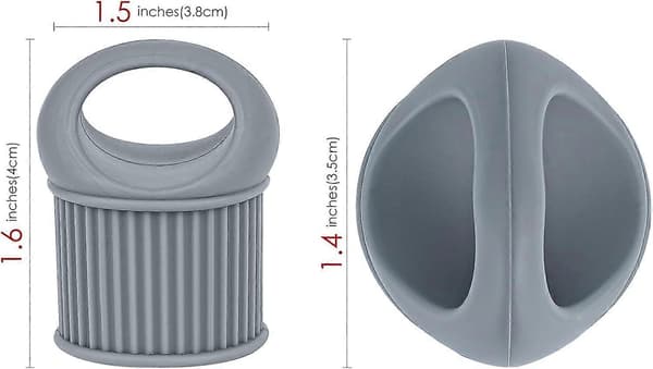 8-pack Silikon Vinpropp, Återanvändbara Vinflaskkorkar, Läcksäkra Ölflaskförslutare för Köksbartillbehör