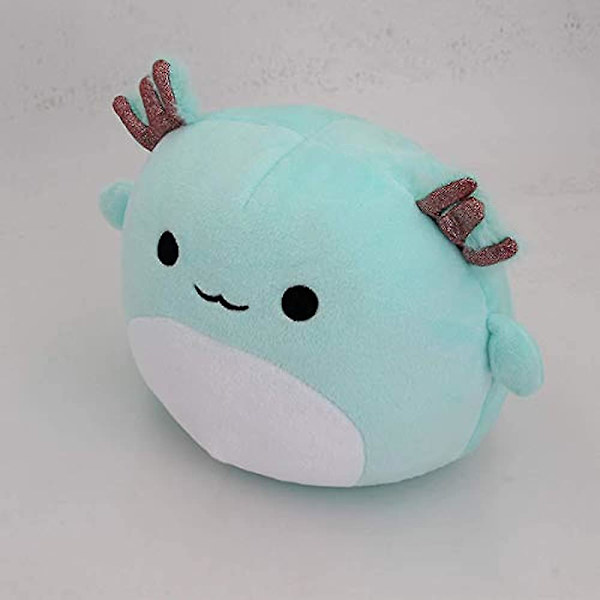 Söpö axolotl-pehmolelu tyyny 8\" Super Soft Blue Axolotl Plushie
