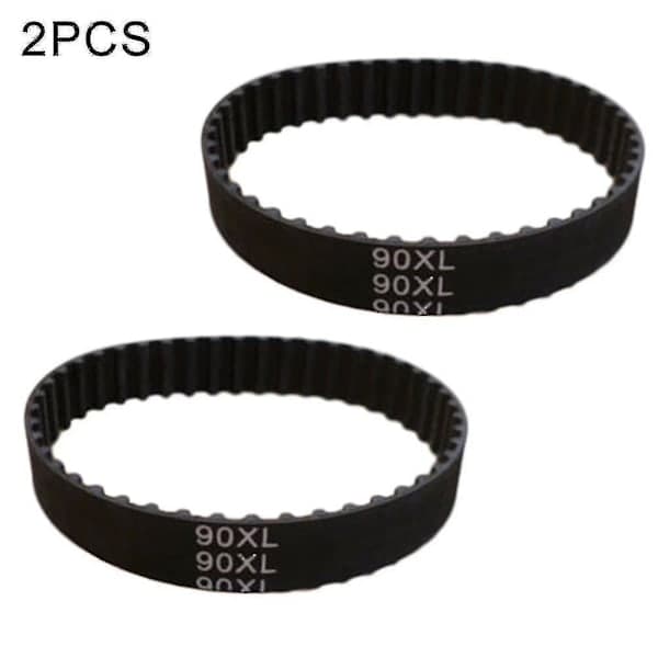 2/4 stk. høvl drivrem 914592 til Black Decker Dn75 Dn750 Kw750 Sr600 Sr600 Dn75 sort gummirem2