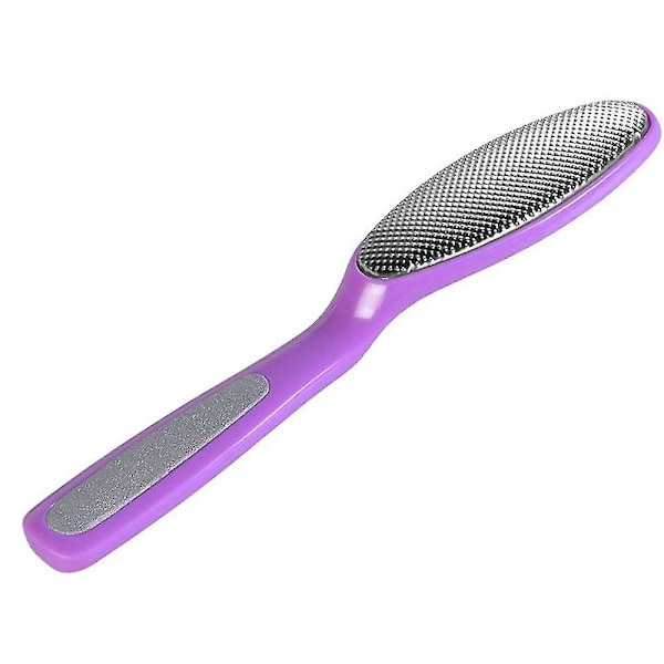 Dubbelsidig Multidirektionell Fotfil i Nickel för Förhårdnader, Säkert Verktyg Violets
