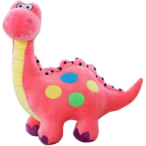 14" vaaleanpunainen täytetty dinosauruspehmo, pehmoinen dinosaurustäytetty eläin, dinosauruslelu