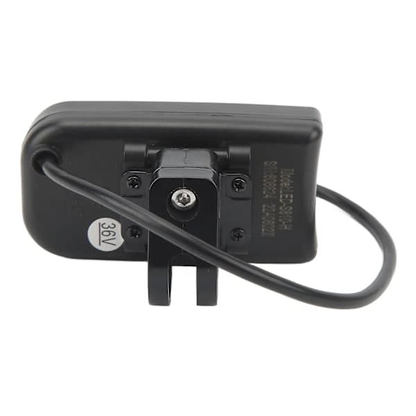 Elektrisk sykkel LED-strømdisplaypanel Elektrisk sykkelmodifikasjonsdisplaymåler med vanntett 5P hannkontakt for 22,2 mm styre 36V