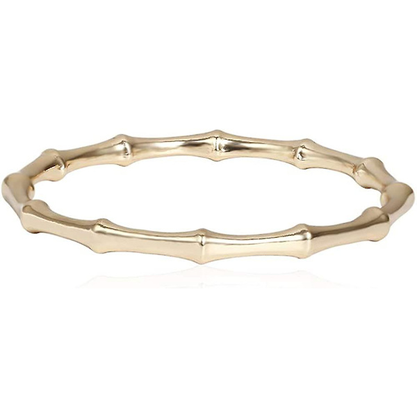 Guldpappersklämma Armband Justerbart Skiktat Staplat Charm Kedja Neutral Fashion Armband För Kvinnor Flickor - -