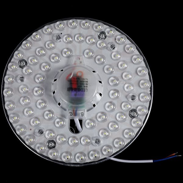 Led-taklyspanelmodul Lyskilde 36w Rundt Høy Lysstyrke Belysning Innendørs Taklampe Kald