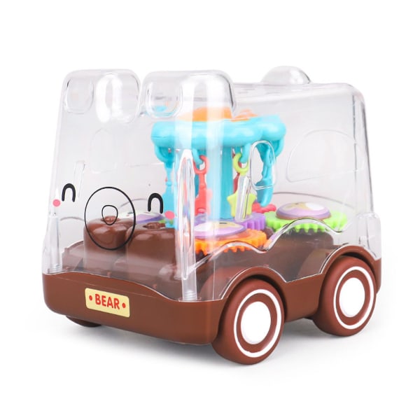 4 Mini Slide Car Toy Pull & Push Go Active Toy Interaktionsleksak förälder-barn