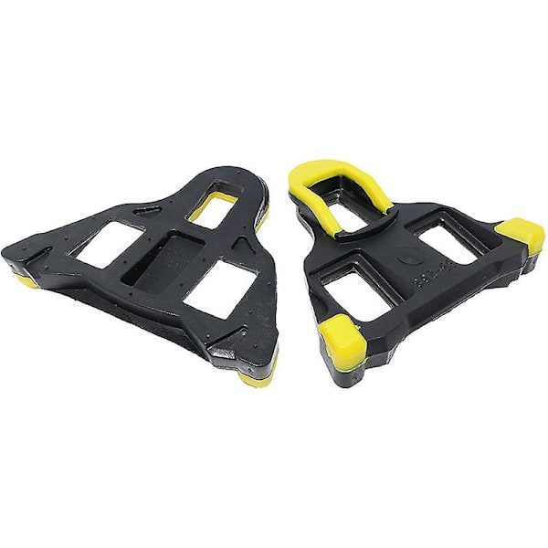 Cykelpedal Klamper Cykelsko Klamper Cykling Klamper Sæt Bjerg Selvlåsende Pedaler Cykel Tilbehør yellow