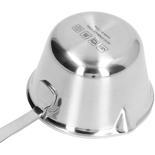 304 rustfrit stål smør- og mælkekedel – 120 ml kapacitet – minigryde