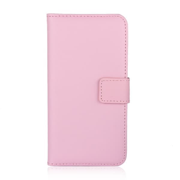 iPhone 7/8/SE (2020/2022) - Ægte lædercover LightPink Ljus Rosa
