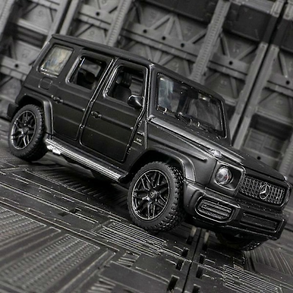 1:32 s G63 G65 SUV Metalliseos Automalli Painevalettu Maastoajoneuvo Automalli Simulaatio Ääni ja Valo Keräily lasten Lahja Black