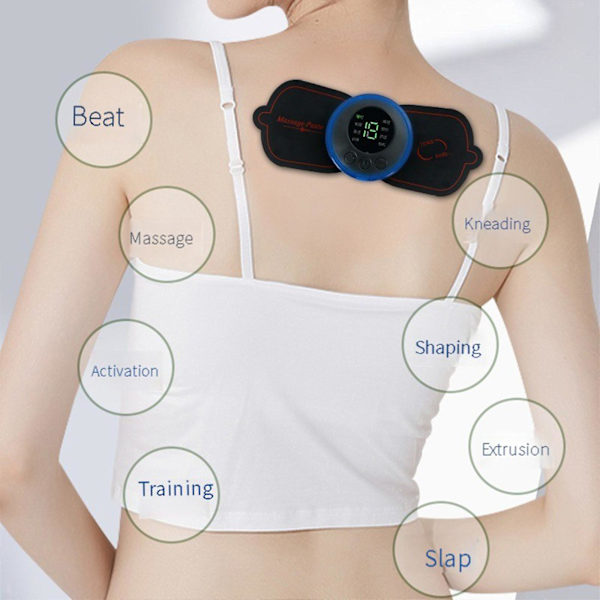 Akupunkturmassager EMS Stabil Strömförsörjning Fjärrkontroll Mini Massager Akupunkturmassager Combination 3