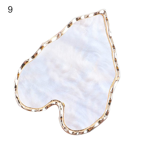 H Negleplade Display Naturlig Blanding Display Palet Gel Polish Holder Bærbar Til Hjemmebrug 3