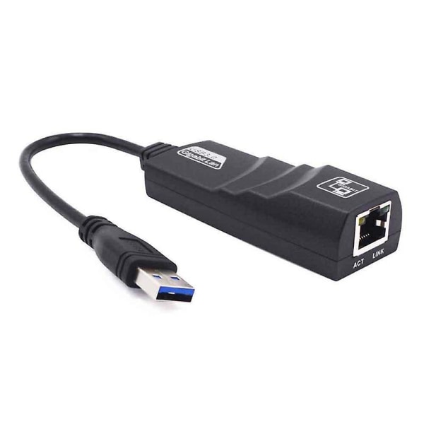 Usb 3.0 til 10/100/1000mbps Gigabit Rj45 Ethernet Lan nettverksadapter for PC Mac Jikaix