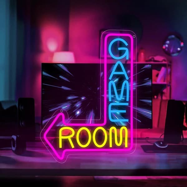 Neon LED Deco, Neonskylt, Cool Neonskylt USB-driven Konst Väggdekorationer, för Sovrum