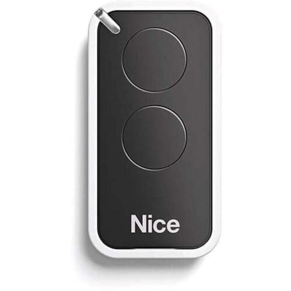 Original 2-kanals NICE INTI2 Svart Radiosender Fjernkontroll - 2 stk