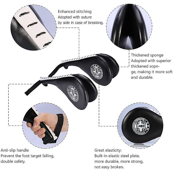 1 par Taekwondo treningsutstyr Taekwondo Pad Tae Kwon Do Pad Punch Pad