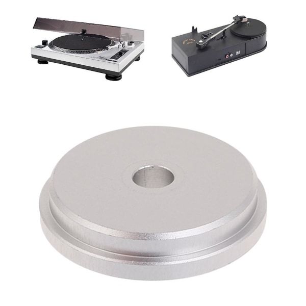 45rpm Adapter Skivspelare Fonograf Vinyls Technics Center Adapter Byte